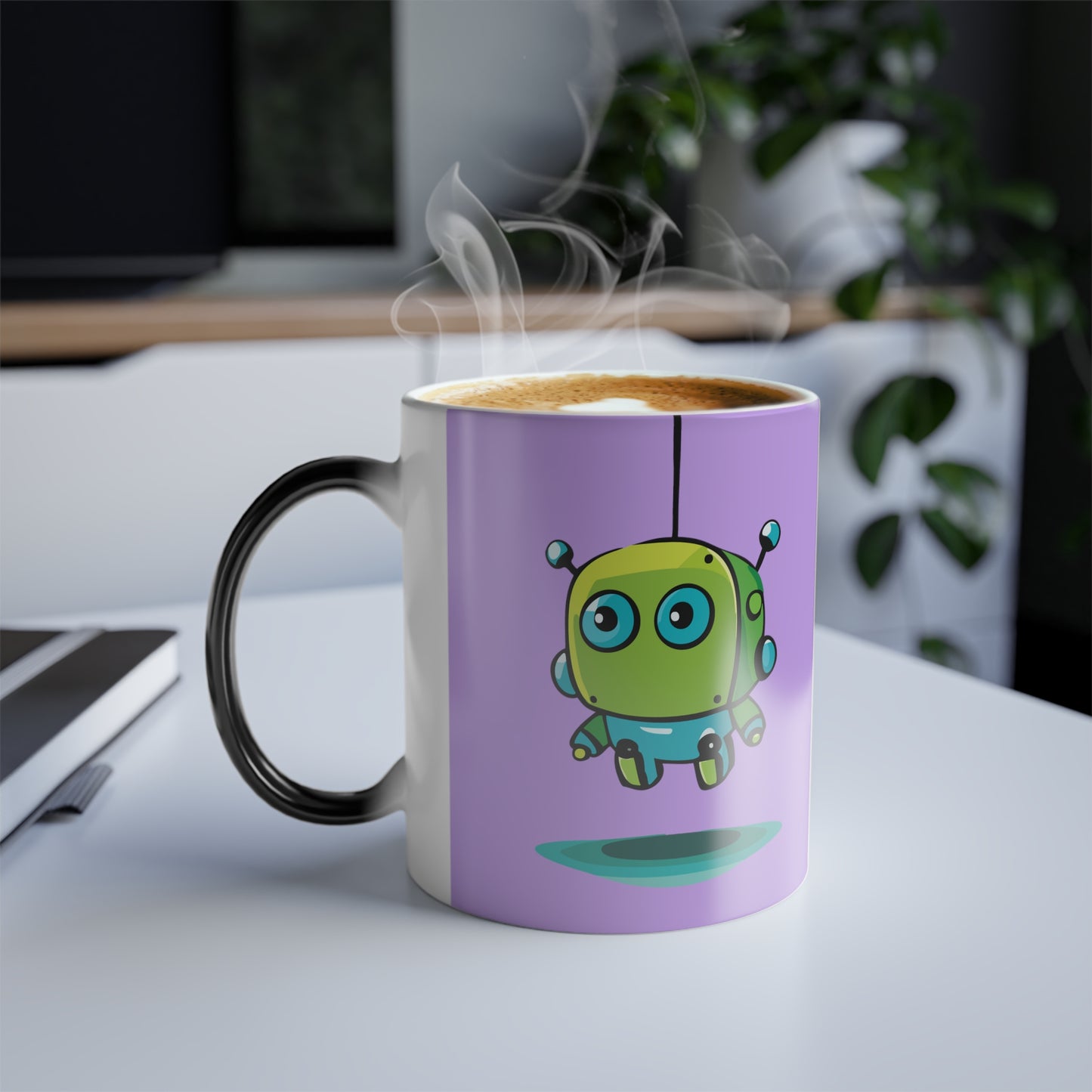 Little Robot Color Morphing Mug, 11oz