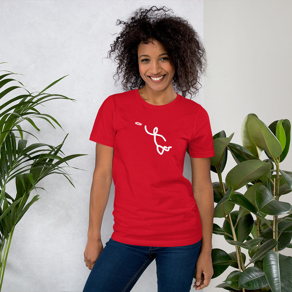 Ultimate Frisbee Unisex T-Shirt: Perfect Gear for the Ultimate Player!
