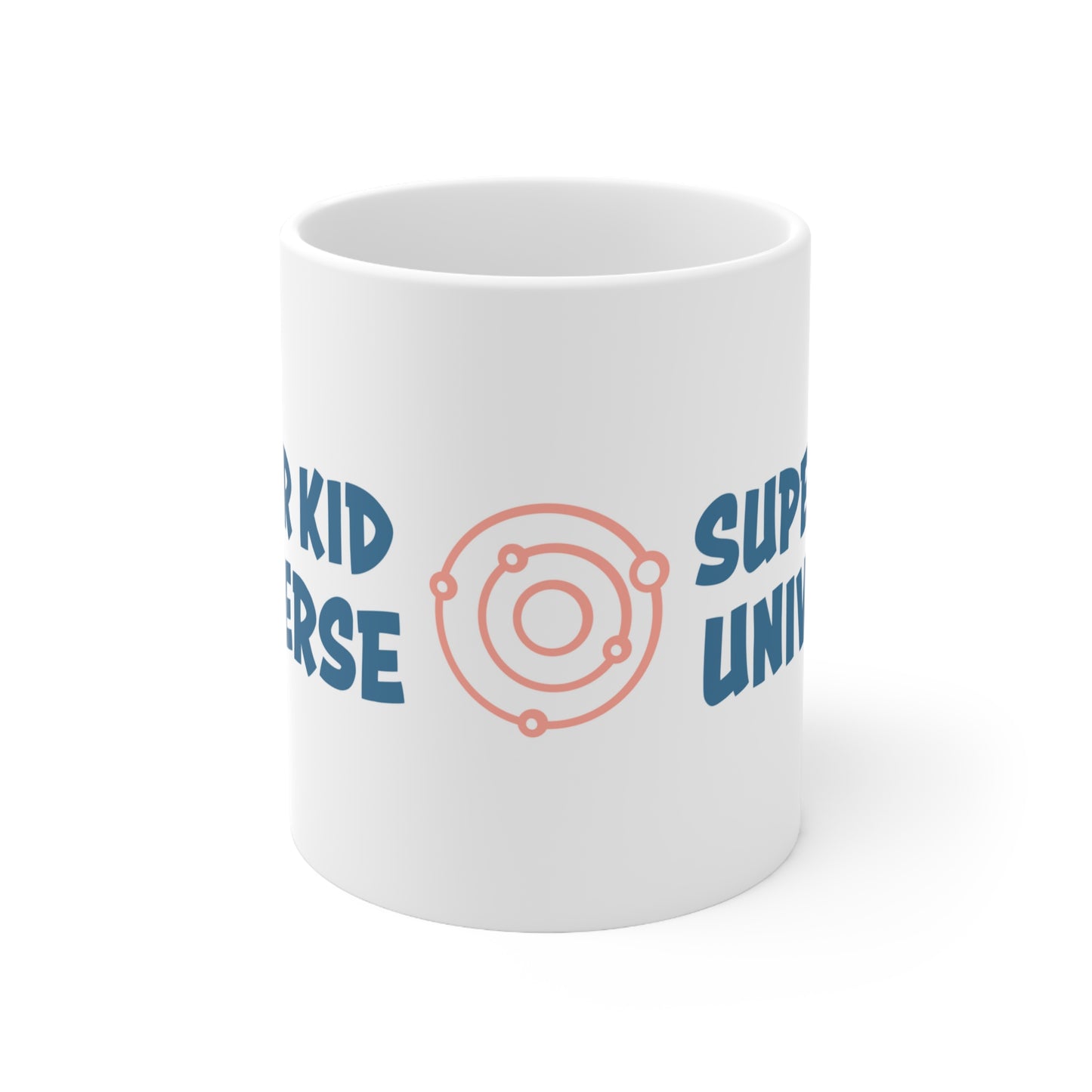 Super Kid Universe-Atoms Ceramic Mug 11oz